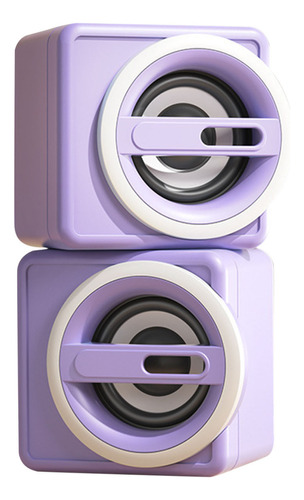 Altavoz De Regalo Con Subwoofer Usb Mini Soundbox Para Portá