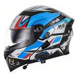 Casco Motocicleta Bluetooth Integral 14 Estilos