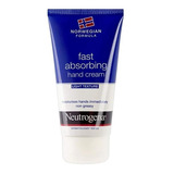 Neutrogena Formula Noruega Fast Absorción De Crema De Mano.