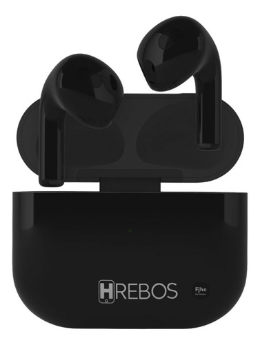 Fone Ouvid Preto Bluetooth Earbuds Wireless Stereo