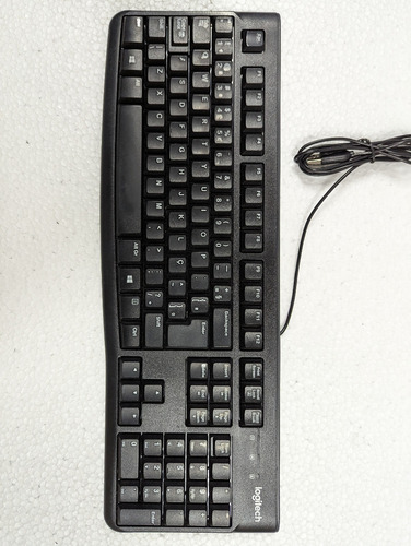 Teclado Logitech K120 Qwerty Português Cor Preto