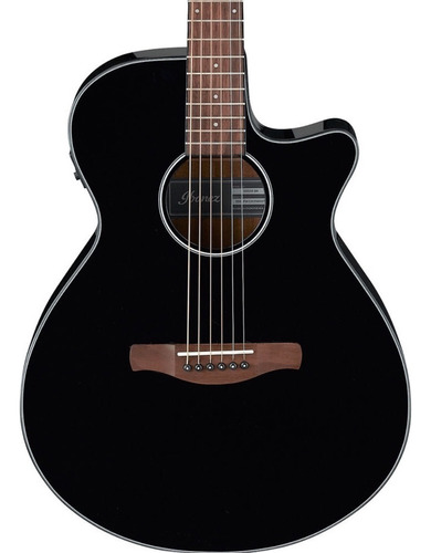 Ibanez Guitarra Electroacústica Aeg50-bk Negro Envio Full 