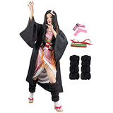 Traje De Cosplay De Kamado Nezuko Mujer Halloween