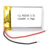 Bateria 402030 +3 7v 200mah Everest 300 - Jyzm  Mp3 Mp4 -