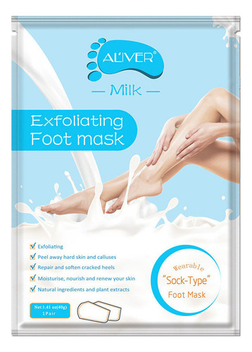 Mascarilla Exfoliante Para Pies De 1 A 5 Pares/lote De Calce