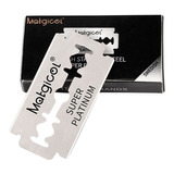 Matgicol Original Filo Doble Navaja Maq Afeitadora Caja X10