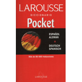 Larousse Diccionario Pocket Español Aleman - Deutsch Spanisch, De Larousse. Editorial Aique Grupo Editor, Tapa Blanda En Alemán, 2001