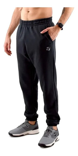 Pantalón Jogger Topper Hombre Algodón Tramado Jogging Puño