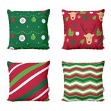 Capas De Almofadas De Natal Decorativas E Coloridas 40x40