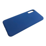 Case Silicona Para Samsung A50s A50 A30s Azul Rey 