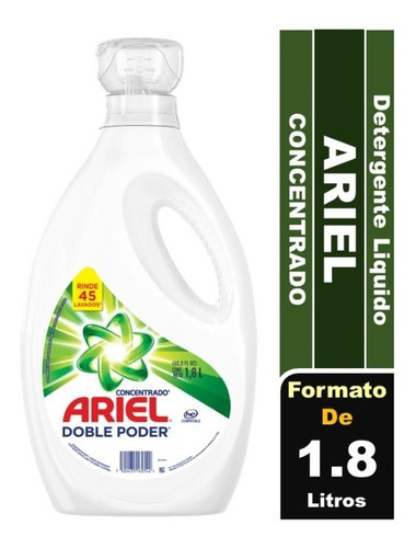 Detergente Ariel Liquido Concentrado 
