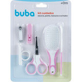 Kit Acessórios Cuidados De Bebê 4 Pçs Cortador Pente Buba