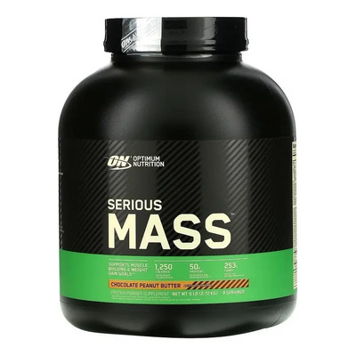 Proteina On Serious Mass 6 Lbs Ganador Los Sabores Sabor Chocolate Peanut Butter | MercadoLibre