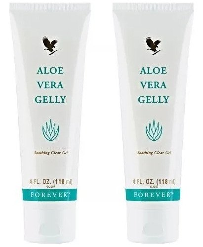 2 Aloe Vera Gelly Forever Living Gel Sabila Cara Cuerpo Aliv