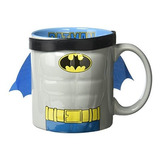 Icup 7573 Dc Batman Caped Moldeado Taza, Multicolor.