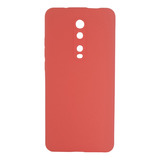 Estuche Protector Silicone Case Para Xiaomi Mi 9tpro Naranja