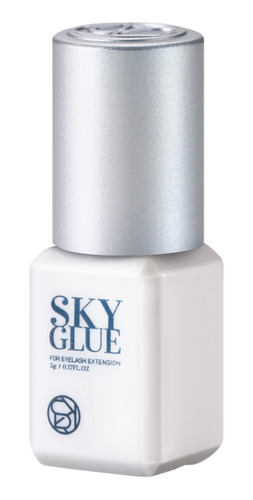Adhesivo Sky Glue Transparente Tapa Blanca Pestañas 1x1