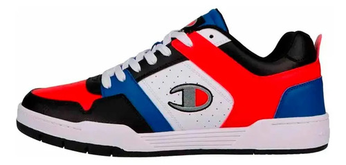 Tenis Champions Court Lo Azul Con Rojo Caballero Cas10258m | Envío gratis