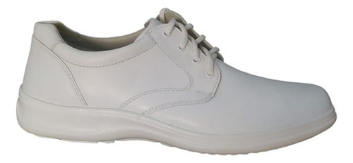 Zapato Confort Choclo Flexi 3201 Blanco Caballero 