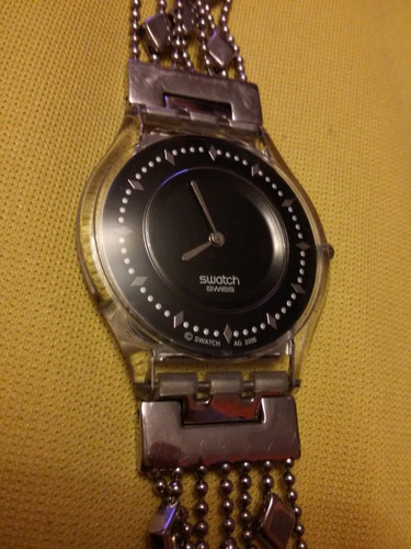 Reloj De Pulsera Vintage Swatch Negro
