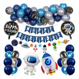 Globos De Astronauta Para Decoración De Cumpleaños Infantil