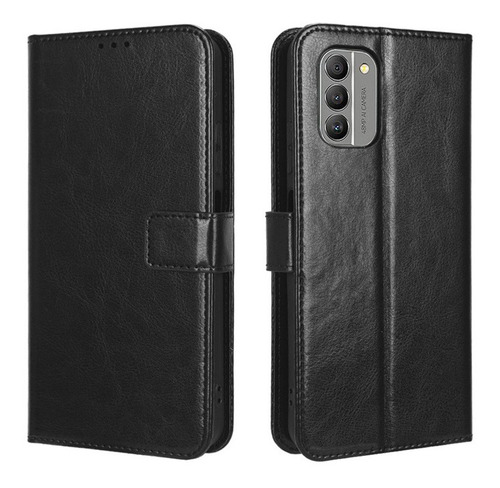 Funda De Piel Con Tapa Anticaída Para Nokia G400 5g [u]