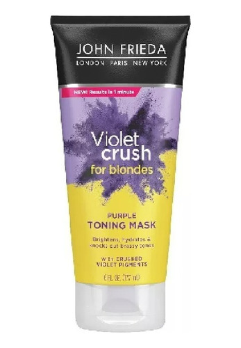 John Frieda Máscara Matizadora Para Loiras Mask Violet Crus