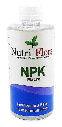 Npk Macronutriente Fertilizante 500ml Para Aquário Plantado