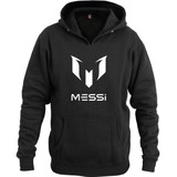 Polerón Estampado Logo De Lionel Messi, Futbol Romanosmodas