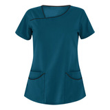 Camiseta Vworkers De Enfermería Para Mujer, Uniforme De Spa