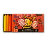 Crayones De Cera De Abeja De Colores X12 Unidades