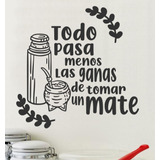 Vinilos Decorativos Para La Cocina Mate Frase Motivadora