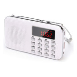 Mini Radio Portátil Am Fm Radio De Bolsillo Con Mp3, Lintern