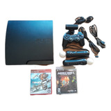Sony Playstation 3 Slim  Joystick  Kit Move 2 Juegos Físicos