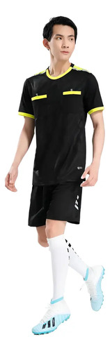 Uniforme Arbitro Fútbol Hombre Secado Rápido Ligero Y Trans