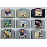 Lote Juegos N64 Turok Bugs Super Man Xena 9 Juegos Originale