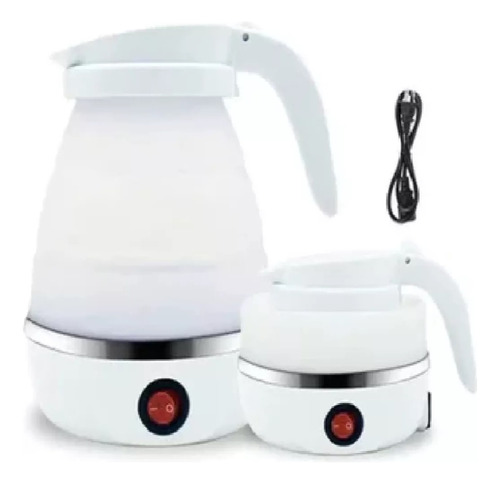 Cafetera Electrica Plegable Silicona Calentador Portátil