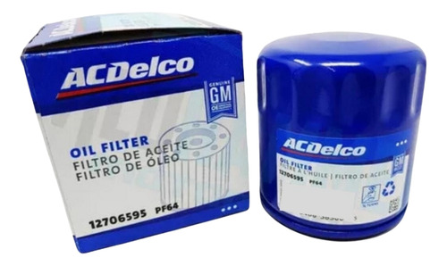 Kit Filtro Y Aceite Dexos 1 Gen 3 Camaro 16/ Chevrolet  Orig Foto 3