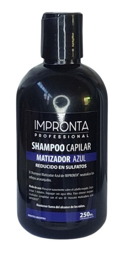 Shampoo Matizador Azul Impronta X 250ml.