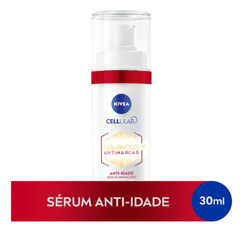 Nivea Cellular Luminous 630 Antimarcas Anti Idade 30ml