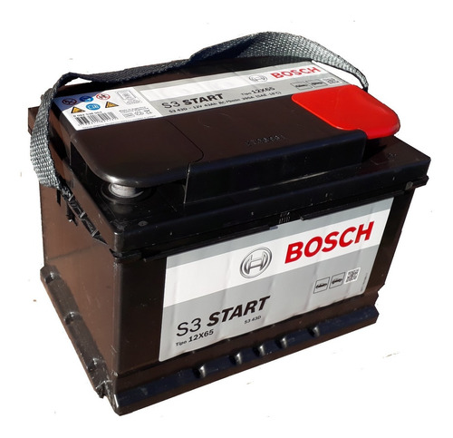 Batería Auto Bosch 12x65 S3 Amp Nafta Gnc Colocacion Gratis