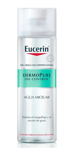 Eucerin Agua Micelar  Dermopure Oil Control 200ml Piel Grasa