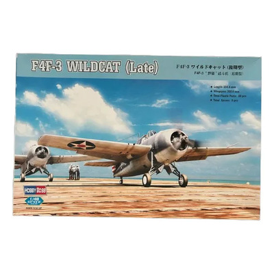 Grumman F4f-3 Wildcat (late). Esc. 1/48. Hobbyboss