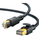 Cabo De Rede Cat8 10 Metros Patch Cord Cat8 Gigabit 40gbps