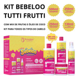 Kit Capilar Bebeloo Tutti Frutti Nutrição Cabelo Danificado!