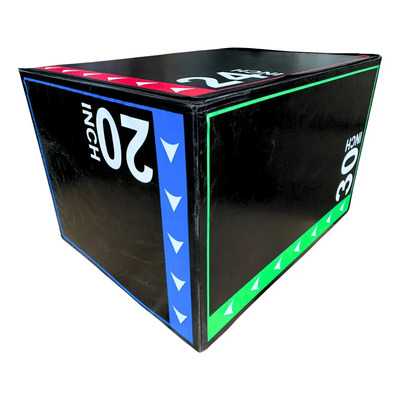 Cajon De Salto Pliométrico 20x24x30 Wod Pro Soft Plyobox | Envío gratis