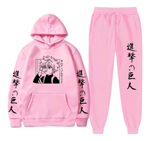 Conjunto De Frio Hunter X Hunter Killua Anime Manga Moletom