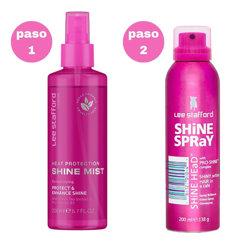 Pack Stylist Protector Térmico+ Shine Spray Lee Stafford