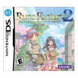Rune Factory 2 A Fantasy Harvest Moon - Nds Físico - Sniper