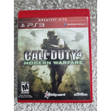 Call Of Duty 4 Modern Warfare Edición Greatest Hits Para Ps3